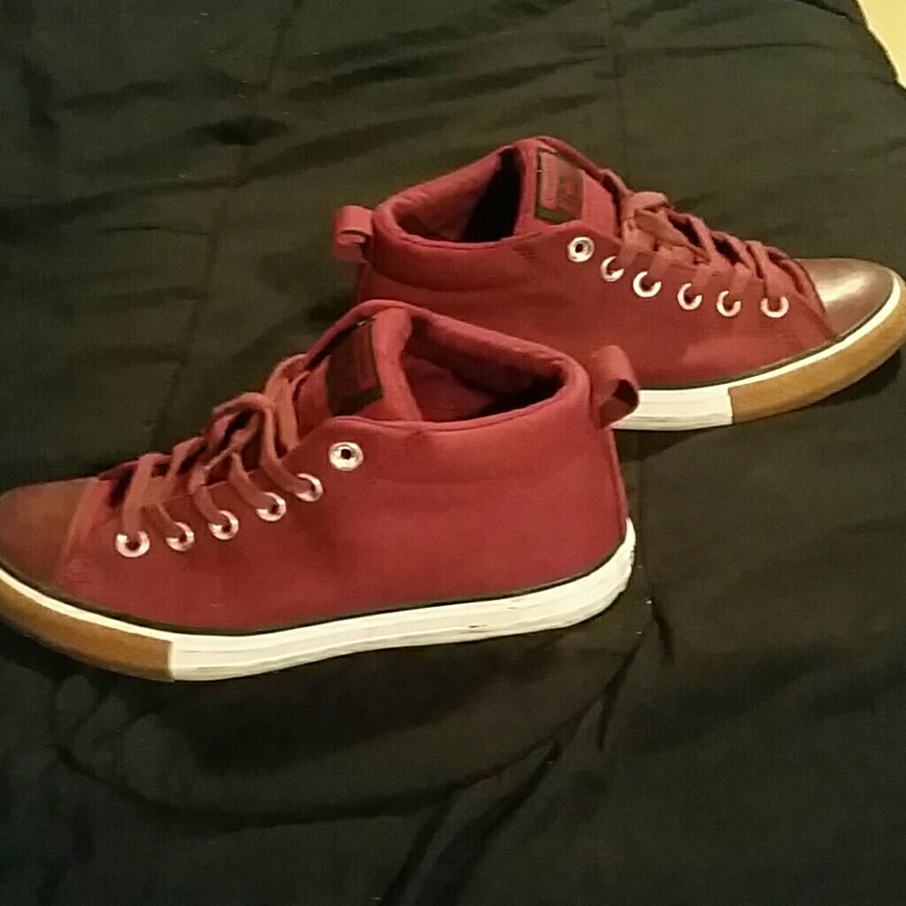 Converse All Star Maroon shoes